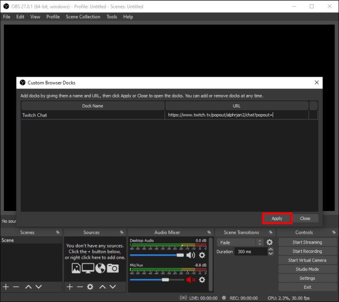 How To Get Chat On Screen In OBS