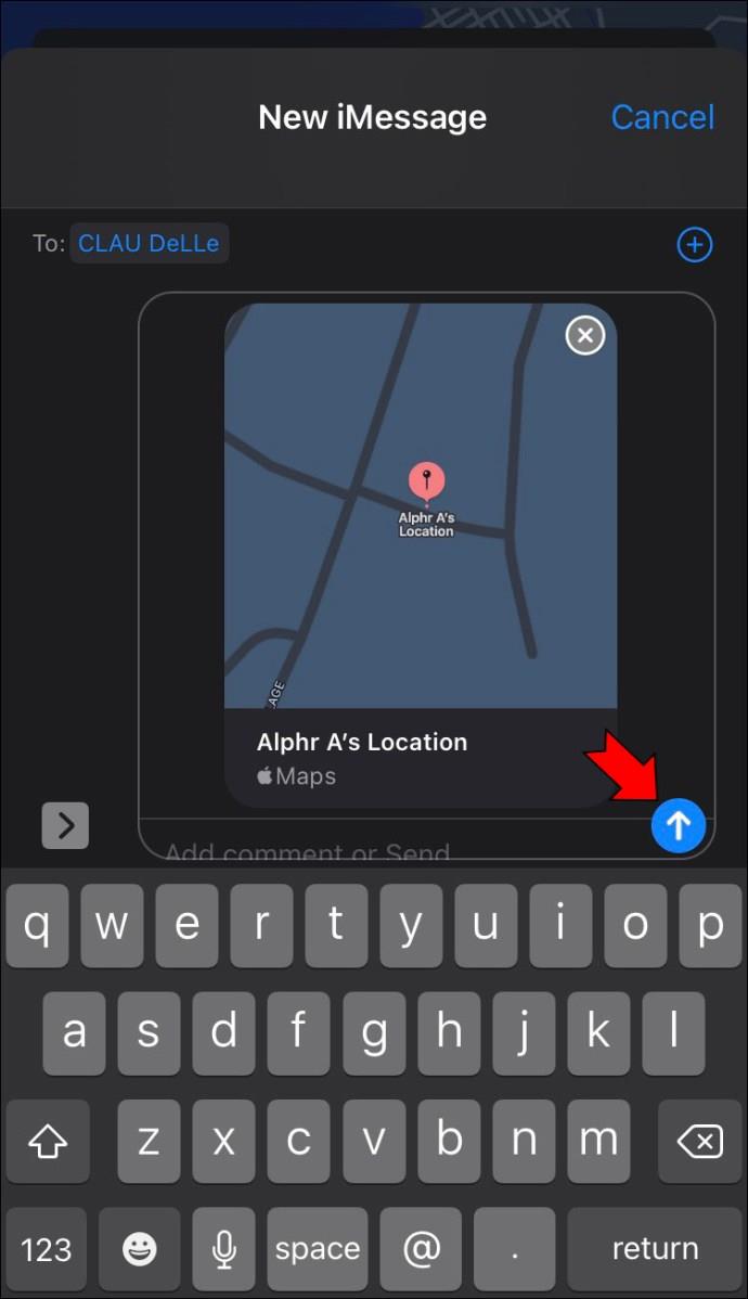 Como enviar sua localização no IMessage