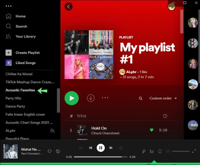 Puoi controllare a chi è piaciuta la tua playlist in Spotify?