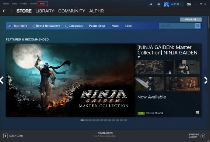 Cum să ștergeți activitatea jocului din Steam