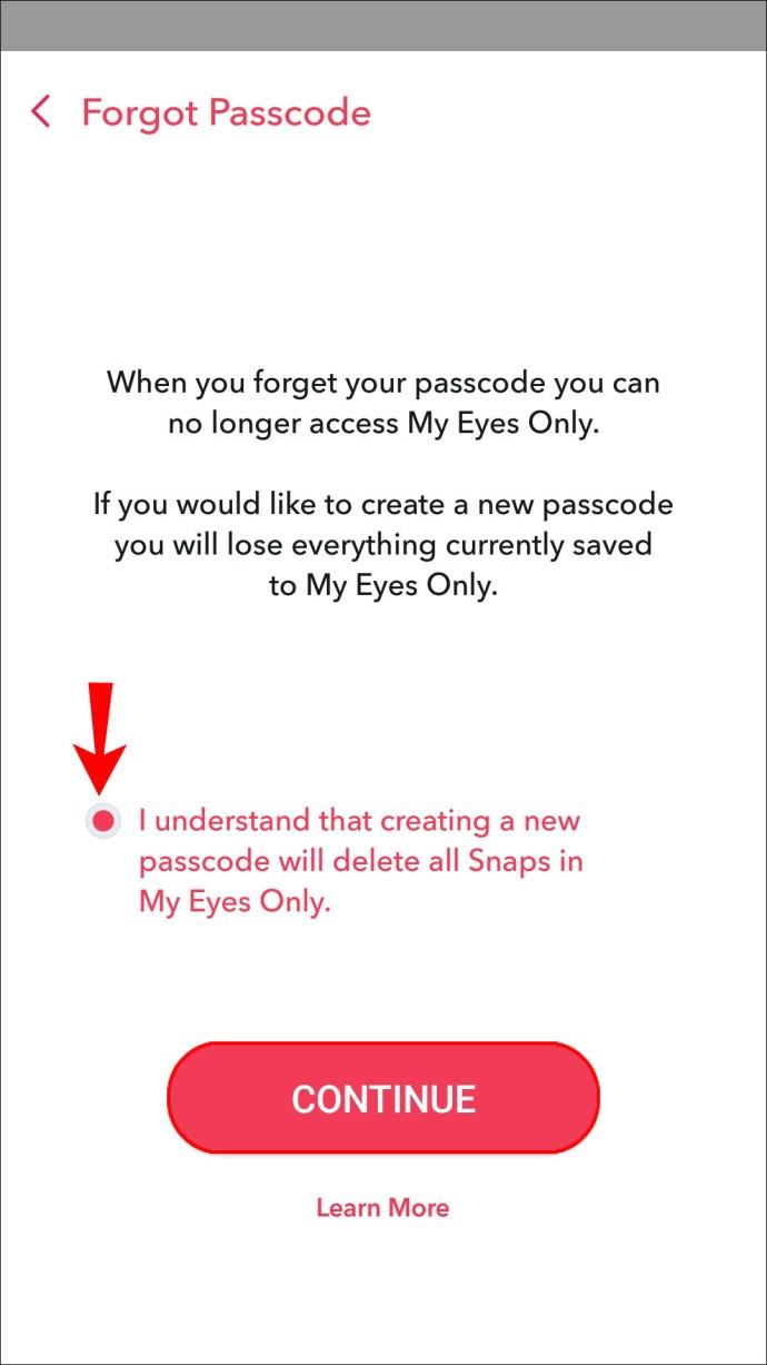Comment changer votre mot de passe dans Snapchat