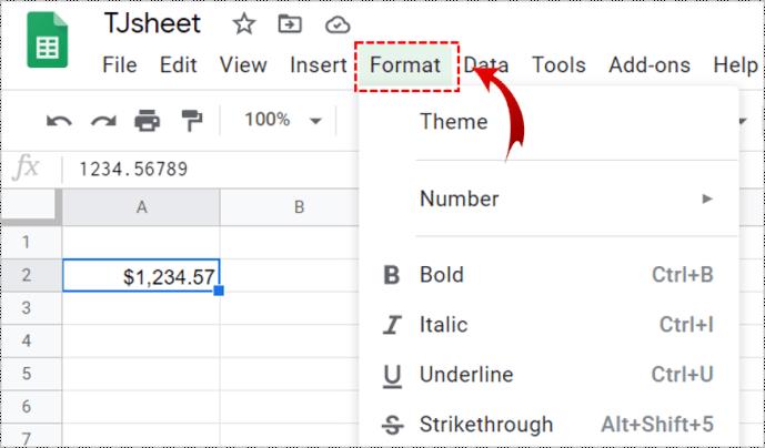 How To Disable Rounding In Google Sheets