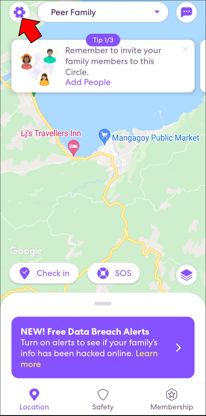 Life360マップアイコンの意味一覧