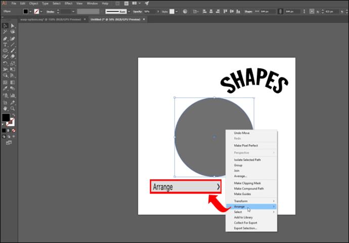 Comment faire du texte une forme dans Illustrator