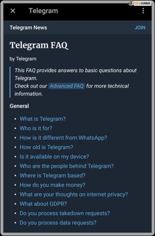 Como deletar todas as mensagens no Telegram