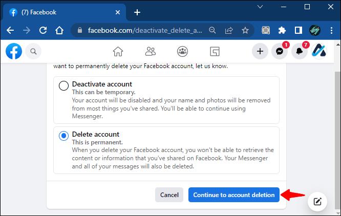 How To Delete Facebook Account Without The Password