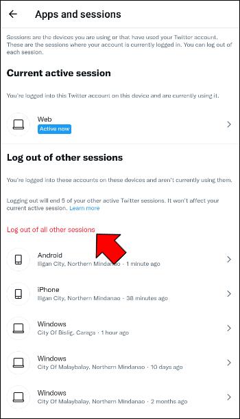 Comment se déconnecter de Twitter sur un PC ou un appareil mobile