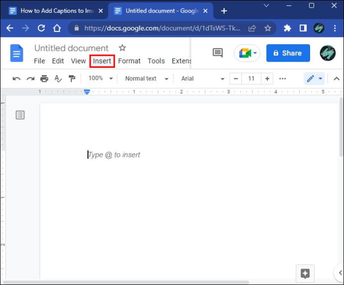 Comment ajouter des légendes aux images dans Google Docs