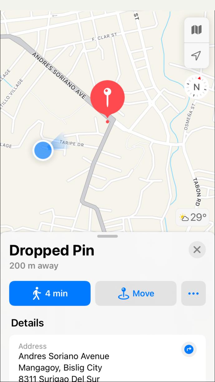 Comment supprimer ou supprimer une épingle dans Apple Maps