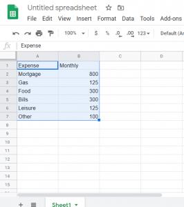 How To Add A Chart And Edit The Legend In Google Sheets