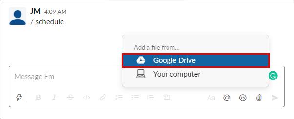 Comment connecter Google Drive à Slack