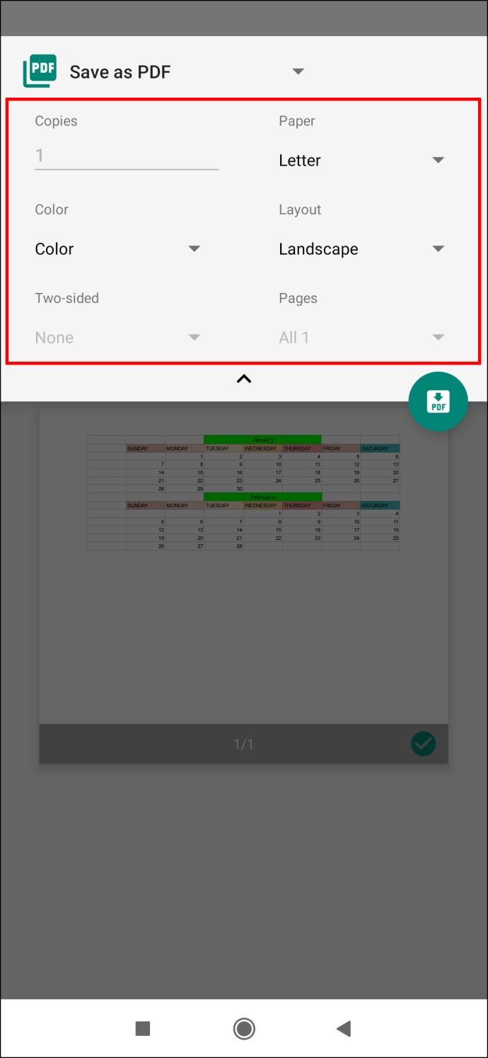 Comment définir la zone d'impression dans Google Sheets