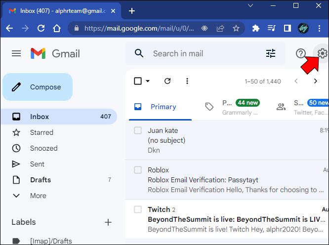 Como visualizar seus e-mails bloqueados no Gmail