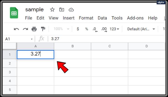 Как округлить ячейки Google Sheets до ближайших 10