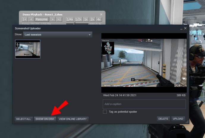 Comment ouvrir le menu de démonstration dans CSGO