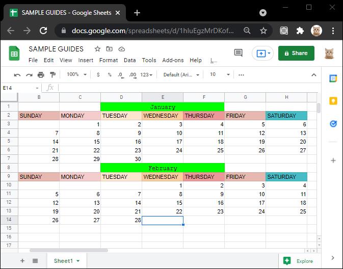 How To Set The Print Area In Google Sheets