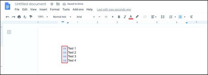 How To Add Bullet Points In Google Sheets