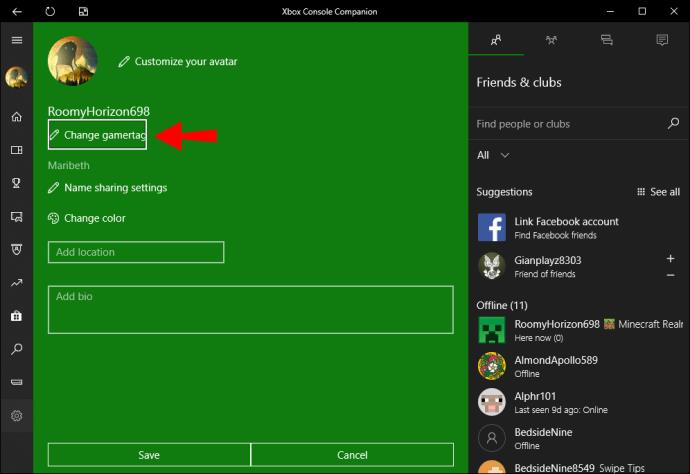 How To Change An Xbox Gamertag