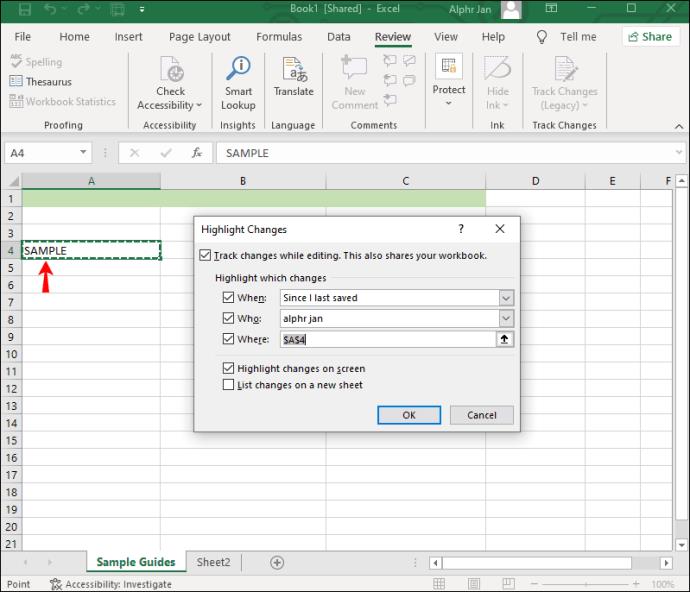 How To Check Who Edited An Excel Spreadsheet