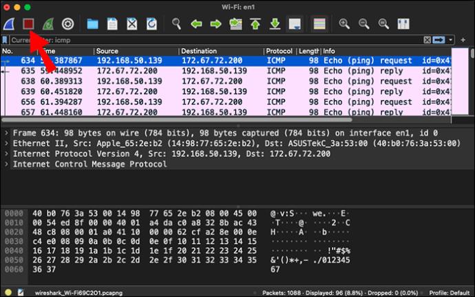 Comment capturer des paquets dans WireShark