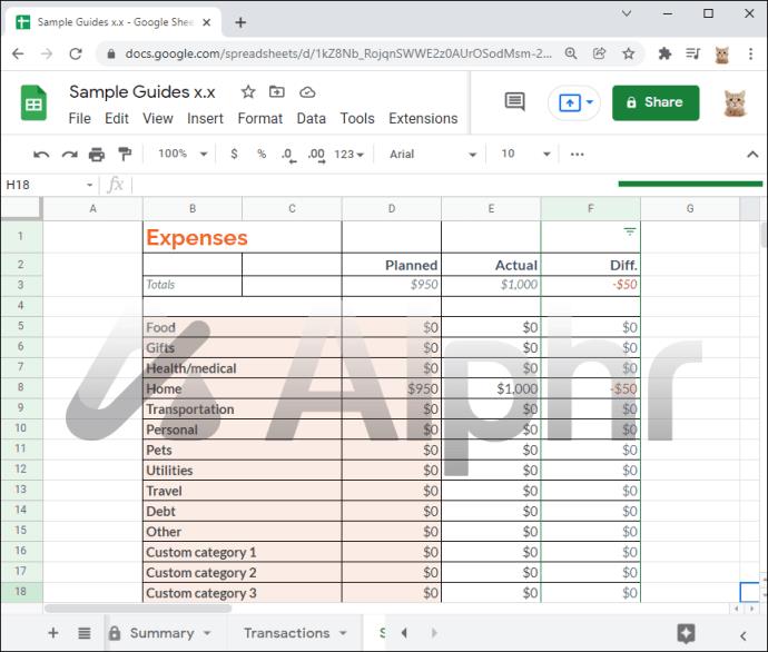 Como copiar sem linhas ocultas no Google Sheets