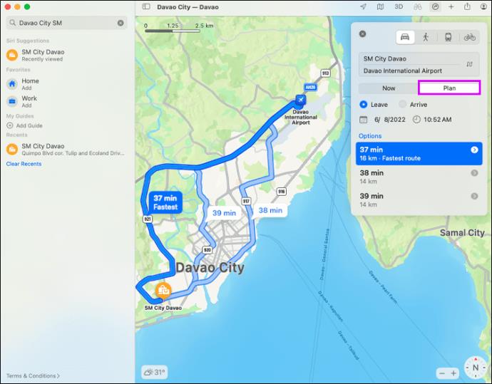 Comment ajouter plusieurs destinations dans Apple Maps