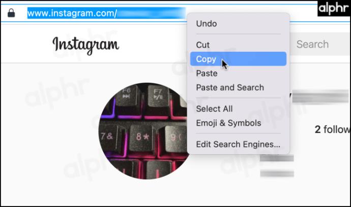 कैसे एक Instagram खाते की प्रोफ़ाइल या पोस्ट URL खोजने के लिए