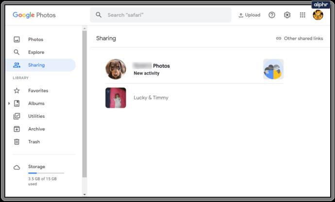 Comment changer Google Photos vers un autre compte