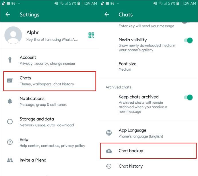 Comment désactiver les appels dans WhatsApp