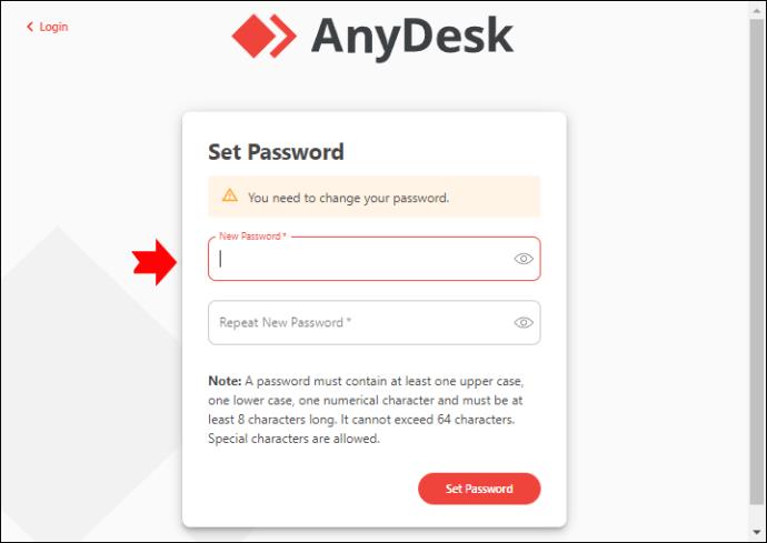 Comment changer le mot de passe AnyDesk