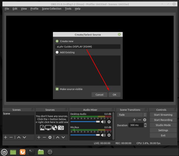 How To Crop The Window Capture In OBS