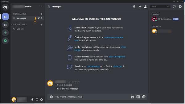 Comment afficher les messages Discord