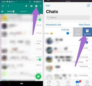 Voici ce que fait réellement l'archivage des chats dans WhatsApp