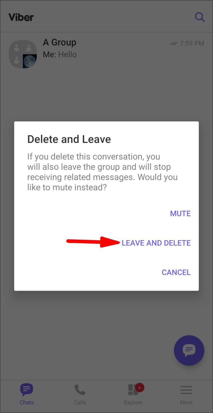 How To Leave A Group In Viber