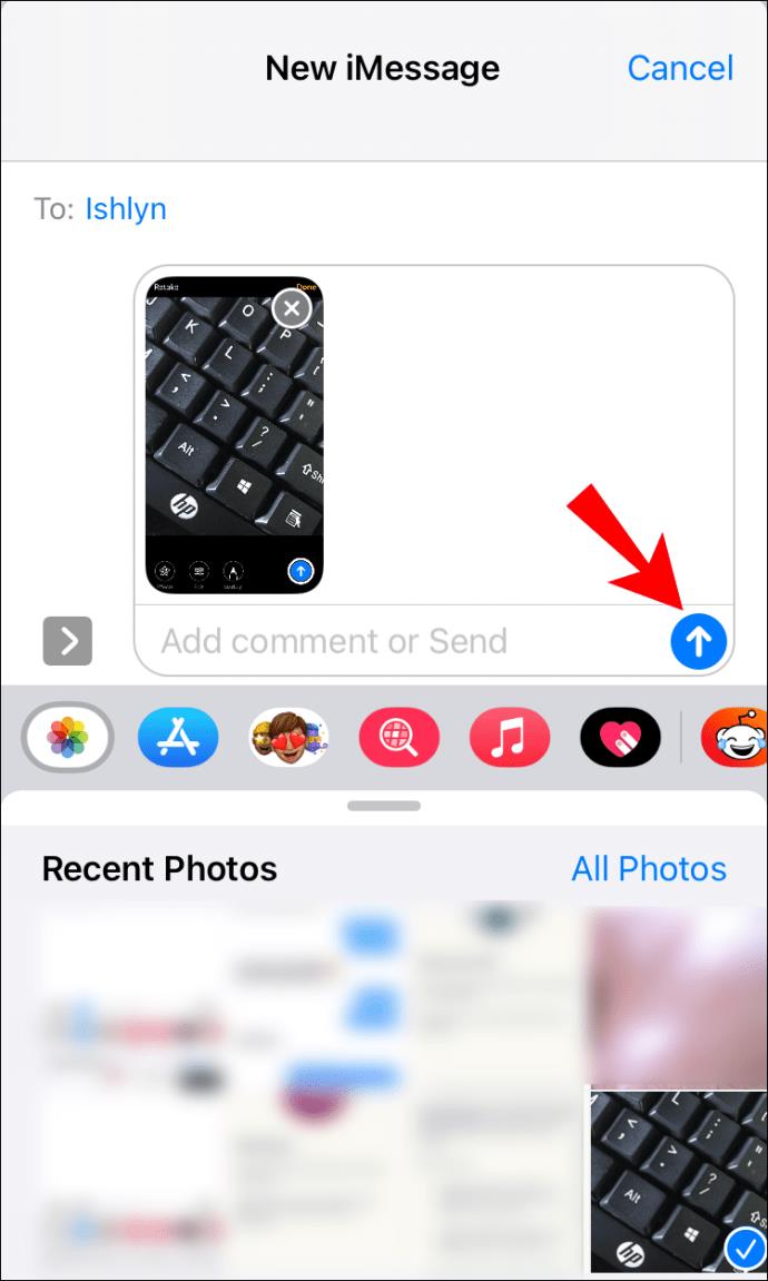 Comment envoyer un message vocal dans IMessage sur un iPhone