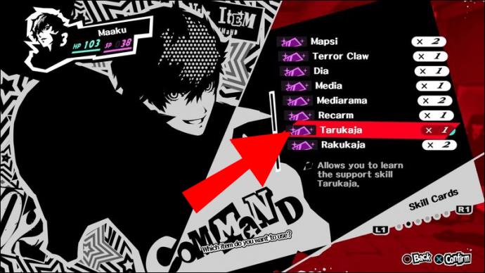 How To Use Skill Cards In Persona 5