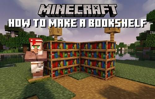 How To Make A Bookshelf In Minecraft