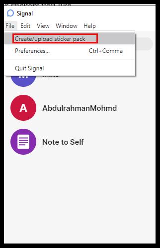 How To Add Stickers To Signal