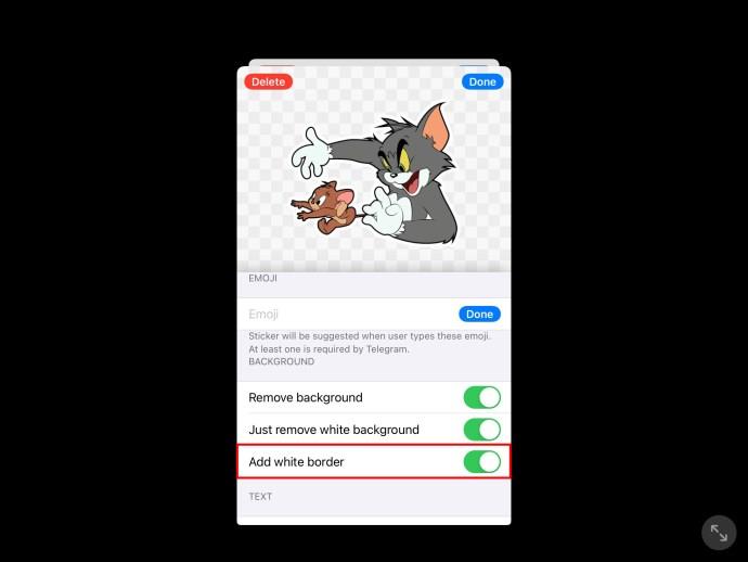 Comment faire des autocollants animés pour Telegram