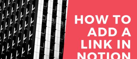 Cum să adăugați un link în noțiune