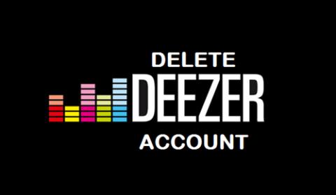 Comment supprimer un compte Deezer