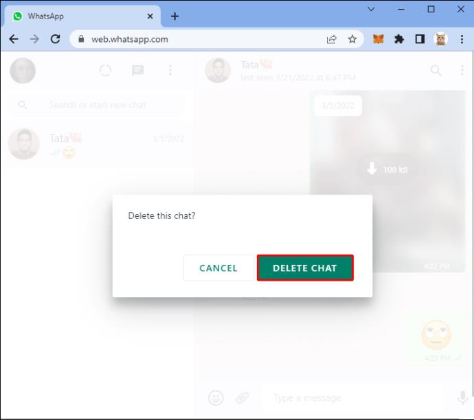 Comment supprimer un chat dans WhatsApp sur un PC ou un appareil mobile