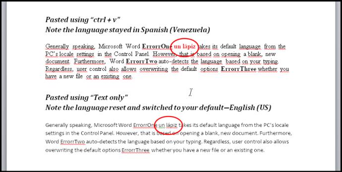 Comment empêcher Microsoft Word de changer la langue du correcteur orthographique