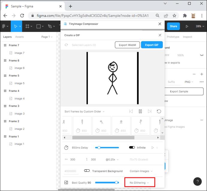 How To Export A GIF From Figma