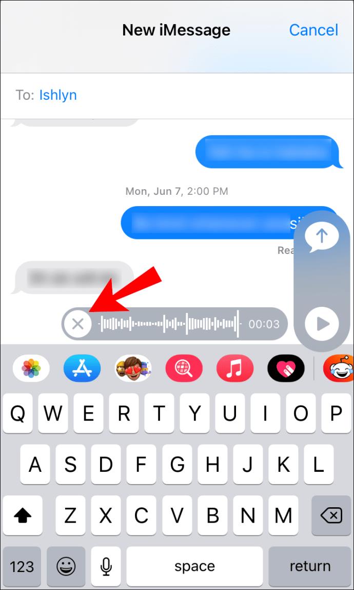 Comment envoyer un message vocal dans IMessage sur un iPhone