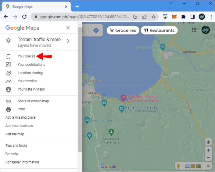 Comment désactiver les étiquettes dans Google Maps