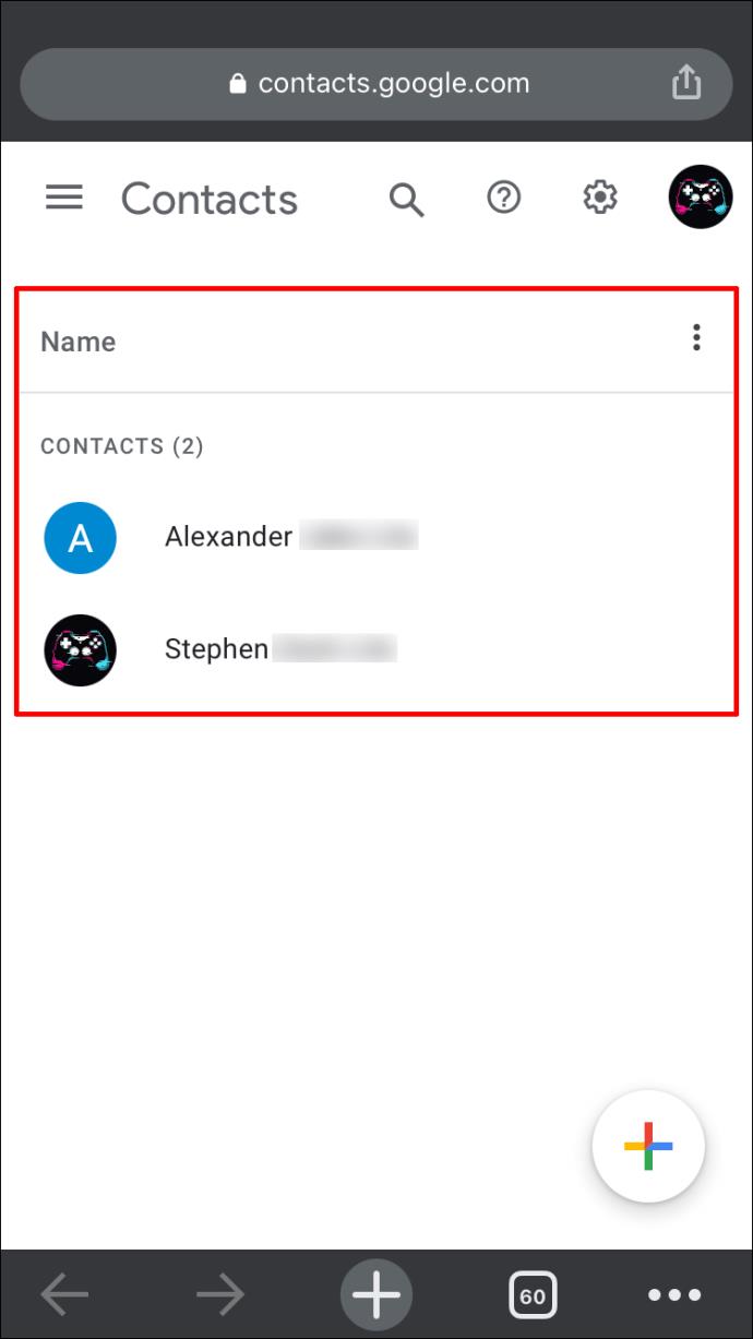 Comment trouver vos contacts dans Gmail