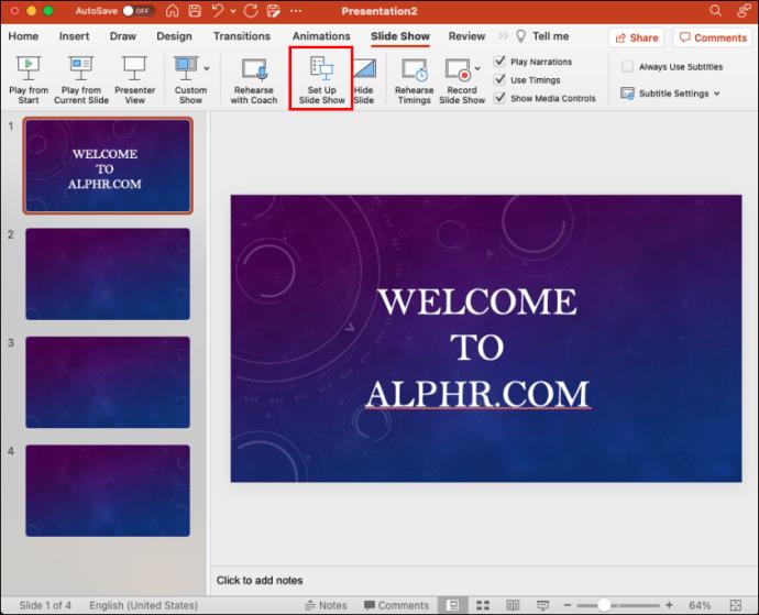 كيفية إيقاف تشغيل عرض مقدم العرض في PowerPoint