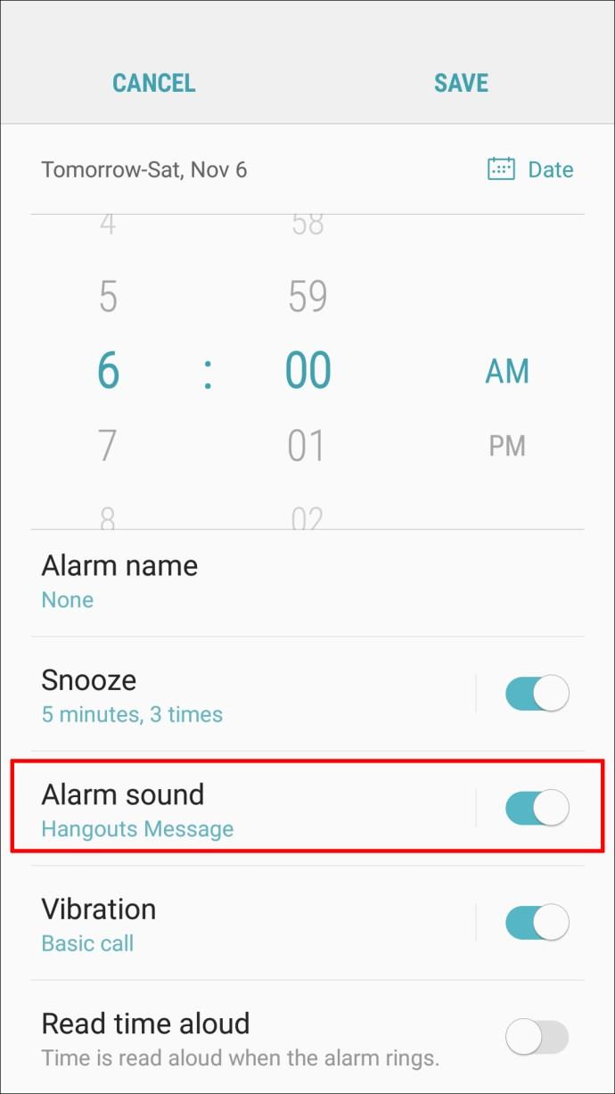 Comment définir une chanson comme alarme sur un appareil Android