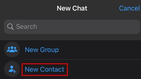 Comment ajouter de nouveaux contacts dans WhatsApp